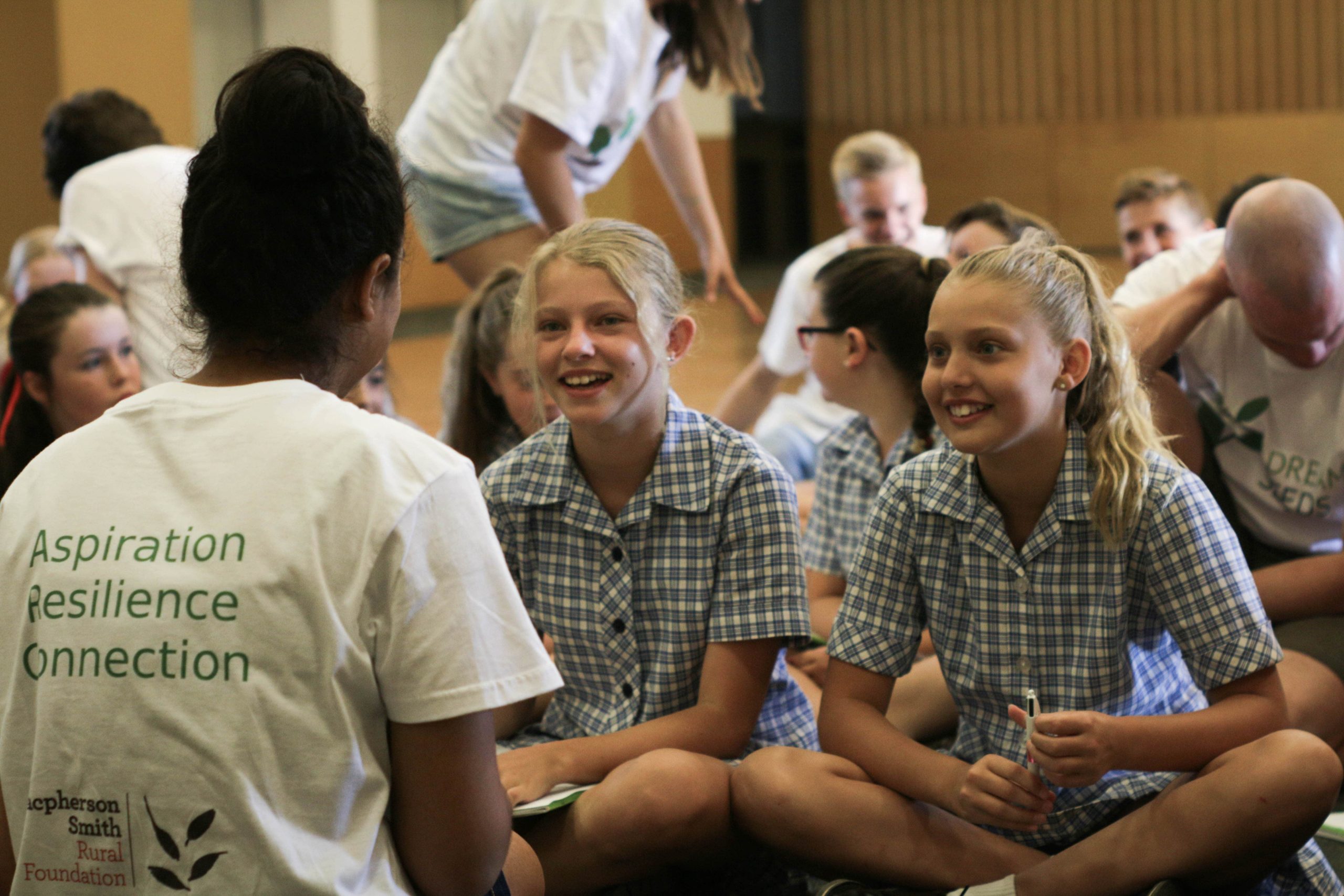 School Girls smiling